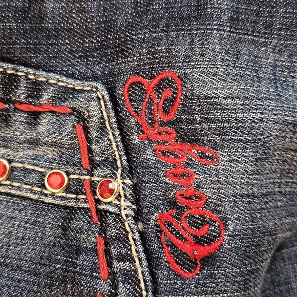 Womens Heavily Embellished Coogi Jeans sz 13/14 x 33.5 - Picture 15 of 15